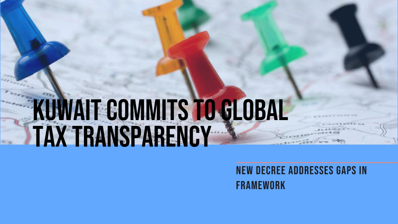<html xmlns="http://www.w3.org/1999/xhtml">  <head>  </head>  <body>   <div>    <div>     <p >In a move to enhance transparency and better align with global tax standards, Kuwait has issued Decree No. 6 of 2024 on the exchange of tax information. This legislative measure addresses gaps in Kuwait's framework, particularly regarding the implementation of the Common Reporting Standards (CRS), an area highlighted for improvement by the Organization for Economic Co-operation and Development (OECD) in previous reviews. The decree, which was issued yesterday, also introduces penalties and sanctions for non-compliance with CRS requirements, marking a significant step forward in Kuwait's commitment to international tax cooperation.</p>     <p ><br /></p>     <p >From a legal perspective, this new decree signifies Kuwait's commitment to meeting international tax standards and promoting greater transparency in its tax practices. By implementing the CRS, Kuwait is aligning itself with a global framework aimed at combating tax evasion and ensuring that individuals and entities pay their fair share of taxes. This move not only helps improve Kuwait's reputation in the international community but also strengthens its ability to attract foreign investment and foster a competitive business environment.</p>     <p><br /></p>     <p>From a business perspective, this new decree will have implications for companies operating in Kuwait. With the introduction of penalties and sanctions for non-compliance with CRS requirements, businesses will need to ensure that they are fully compliant with the new regulations to avoid facing financial repercussions. This may require companies to review their current tax practices and reporting systems to ensure that they are in line with the new requirements set forth in Decree No. 6 of 2024. By doing so, businesses can demonstrate their commitment to transparency and adherence to international tax standards, which can ultimately enhance their credibility and reputation in the global marketplace.</p>     <p><br /></p>     <p>In conclusion, Kuwait's issuance of Decree No. 6 of 2024 on the exchange of tax information represents a positive step towards greater tax transparency and alignment with global standards. From a legal and business perspective, this new decree underscores Kuwait's commitment to international tax cooperation and signals its willingness to comply with international regulations aimed at combating tax evasion. By implementing the CRS and imposing penalties for non-compliance, Kuwait is taking proactive steps to improve its tax framework and strengthen its position in the global economy.</p>    </div>   </div>  </body> </html>
